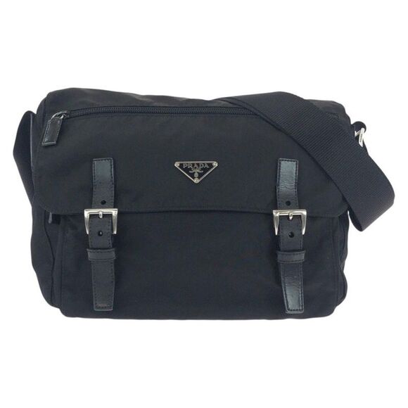 Pre Loved prada Women black | black Crossbody Bags - Picture 1 of 8